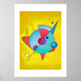 Minimalistisk modern Abstrakt art. 5 Poster