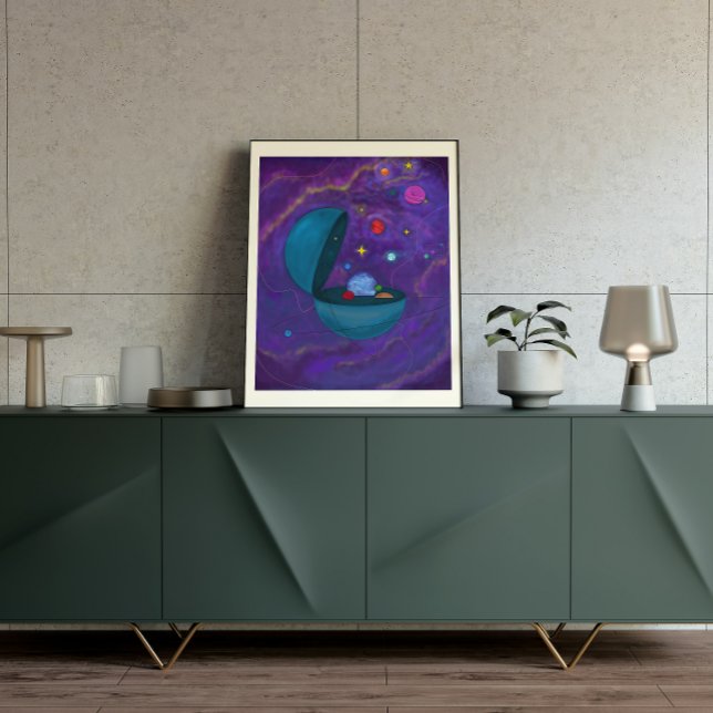 Minimalistisk modern Abstrakt Art nr 6 Poster (Skapare uppladdad)