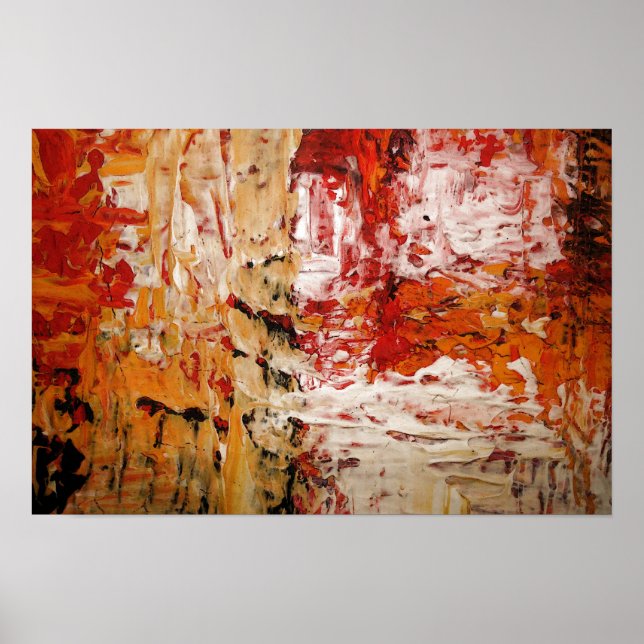 Minimalistisk modern Abstrakt Poster Skriv ut Art  (Framsidan)