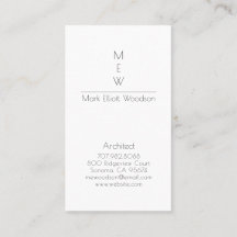 Minimalistisk modern arkitektur