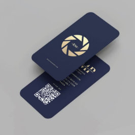 Minimalistisk Modern Äventyr Travel Guide Qr-kod Visitkort