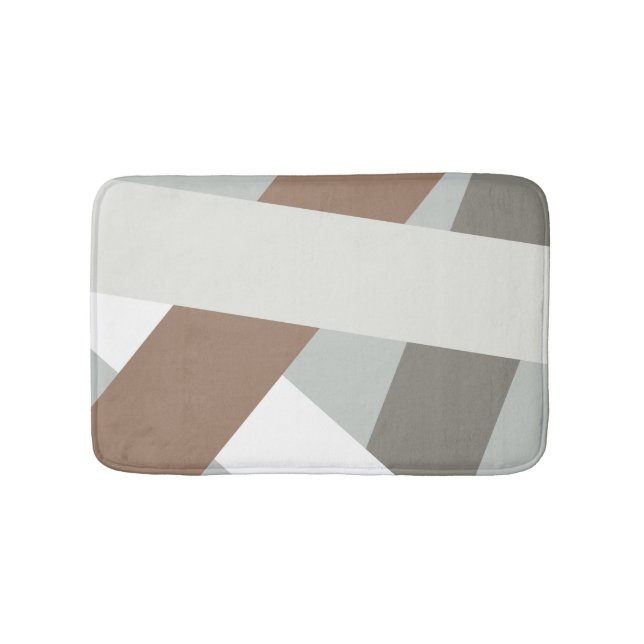 Minimalistisk modern badrumsmatta (Framsidan)