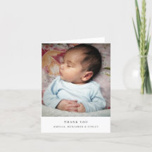 Minimalistisk Modern Bebis Foto Vikt Blank