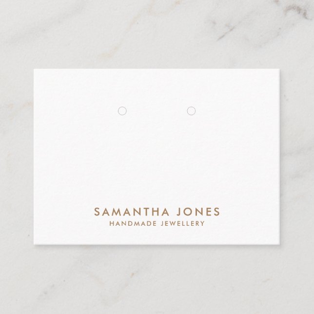 Minimalistisk modern berättarröst, judisk Visning Visitkort (Framsida)