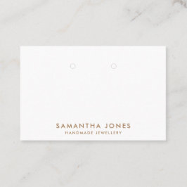 Minimalistisk modern berättarröst, judisk Visning Visitkort