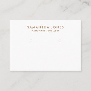 Minimalistisk modern berättarröst, judisk Visning Visitkort