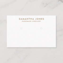 Minimalistisk modern berättarröst, judisk Visning Visitkort