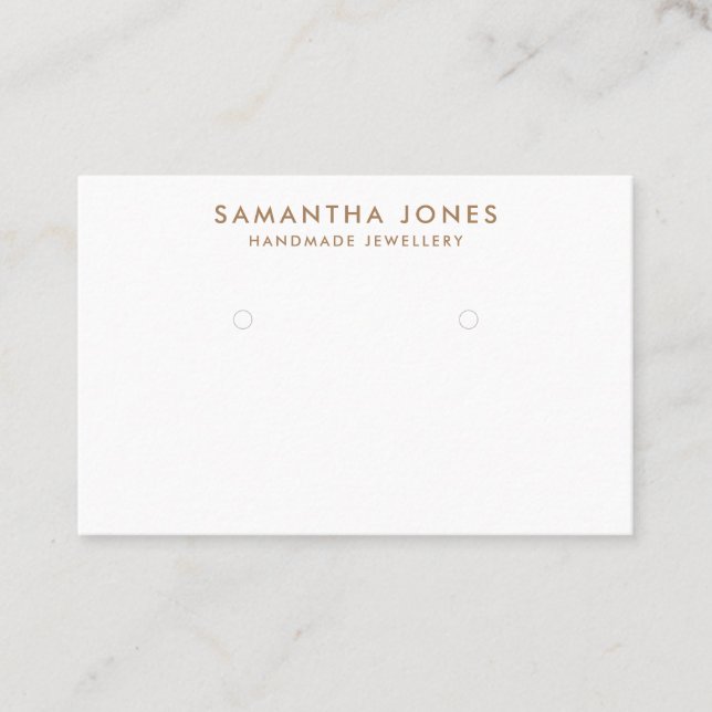 Minimalistisk modern berättarröst, judisk Visning Visitkort (Framsida)