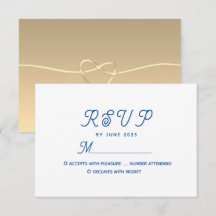 Minimalistisk Modern Blå Bröllop