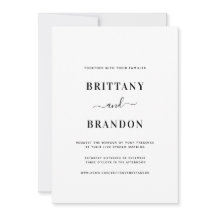 Minimalistisk Modern Black White Live Stream Bröll