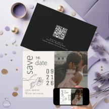 Minimalistisk Modern Blommigt Dusty Plum och Buff