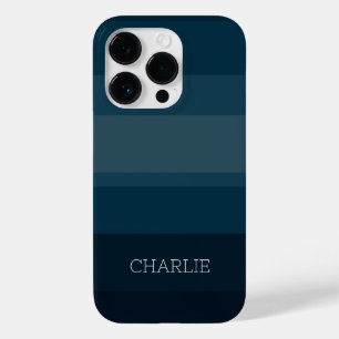 Minimalistisk Modern Blue Stripe