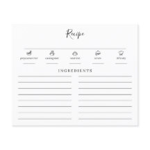 Minimalistisk Modern Bröllopsdusch Infogningskort