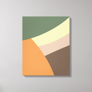 Minimalistisk modern canvastryck
