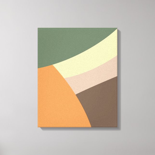 Minimalistisk modern canvastryck (Framsida)