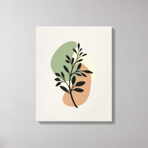 Minimalistisk modern canvastryck