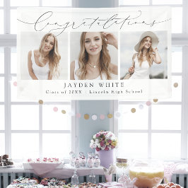 Minimalistisk Modern Chic Script 3 Photo Studenten