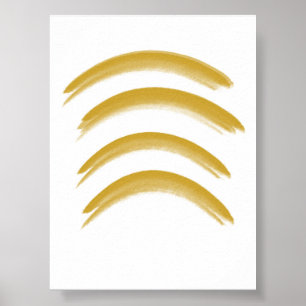Minimalistisk modern dekorativ väggutskrift poster