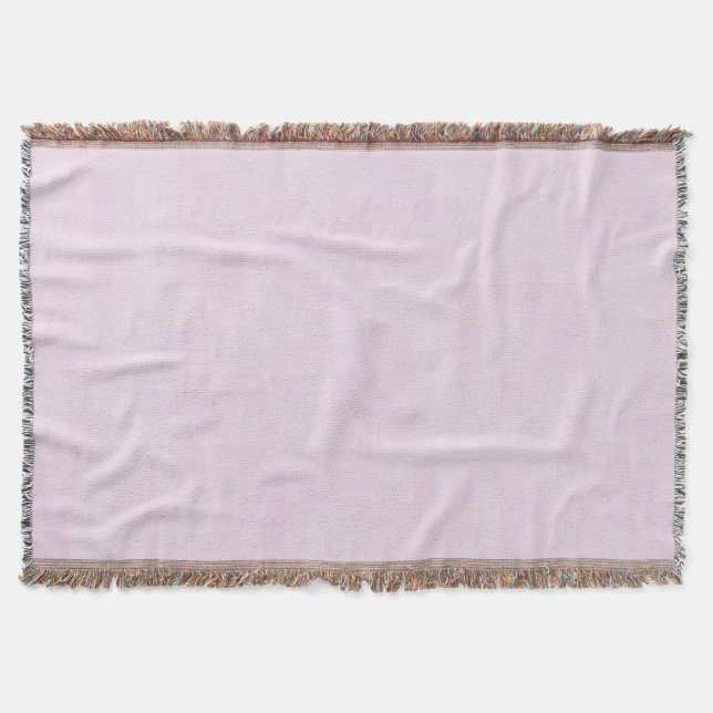 Minimalistisk modern elegant i ljusa rosa mönster filt (Framsidan)