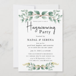 Minimalistisk Modern Elegant Party Inbjudningar