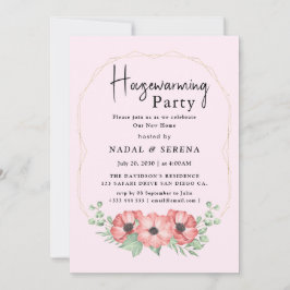 Minimalistisk Modern Elegant Party Inbjudningar