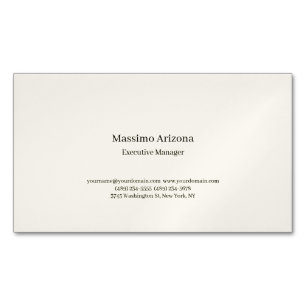 Minimalistisk Modern Enkel Magnetiska Visitkort