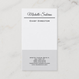 Minimalistisk modern enkel professionell - enkel visitkort