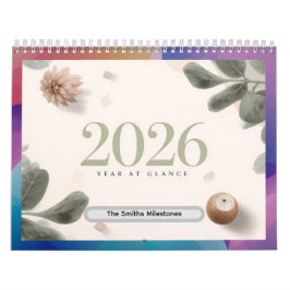 Minimalistisk Modern Evenemangsfoto 2026 Höjdpunkt Kalender