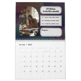Minimalistisk Modern Evenemangsfoto 2026 Höjdpunkt Kalender