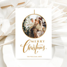 Minimalistisk Modern Foto Jul