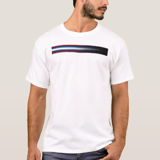 Minimalistisk Modern Gradient Randig Grafisk T-Shi T Shirt