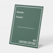 Minimalistisk, modern Grönt-förångningshastighetsh