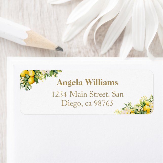 Minimalistisk Modern Huvud squeeze Bröllopsdusch  Returadress Etikett (Insitu)