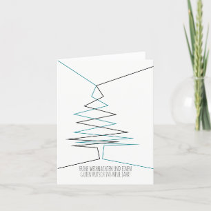 minimalistisk, modern jul helgkort