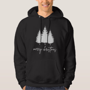 Minimalistisk modern jul hoodie