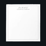 Minimalistisk modern klassisk från skrivbordet anteckningsblock<br><div class="desc">Minimalistisk modern klassisk från Anteckningsblockets skrivbord.</div>