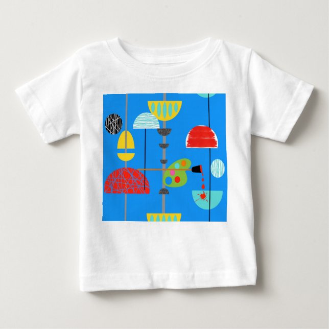 Minimalistisk modern konstnär T-Shirt (Framsida)