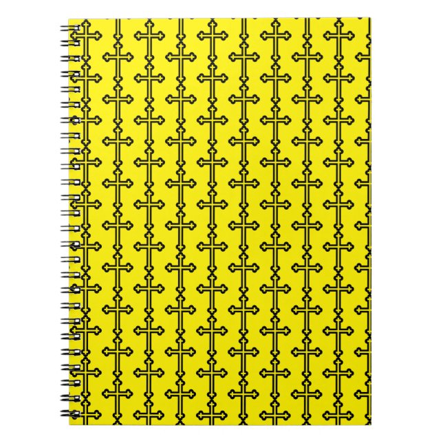 Minimalistisk modern kristen symbolkonst anteckningsbok (Framsidan)