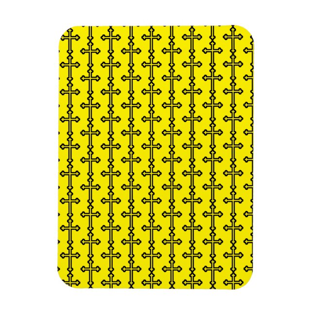 Minimalistisk modern kristen symbolkonst magnet (Vertikal)