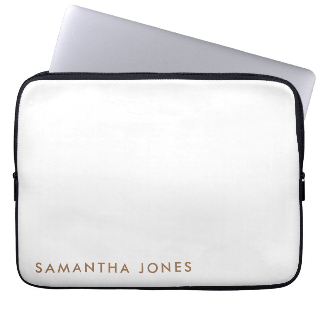 Minimalistisk modern laptop fodral (Framsidan)