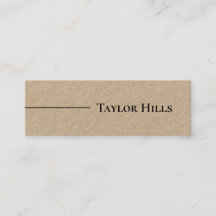 Minimalistisk Modern Line Namn Kraft