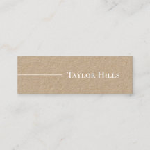 Minimalistisk Modern Line Namn Kraft