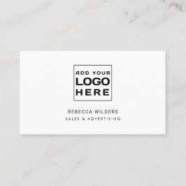 Minimalistisk modern Logotyp Visitkort