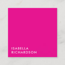 Minimalistisk modern Magenta