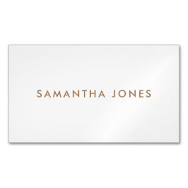 Minimalistisk modern magnetiska visitkort