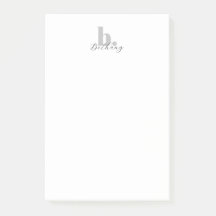 Minimalistisk Modern Monogram-Elegant-skript