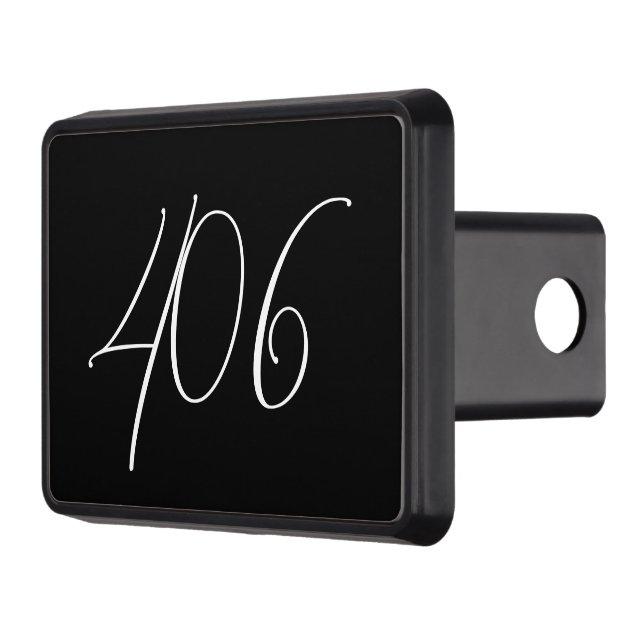 Minimalistisk Modern Montana 406 Black Dragkroksskydd (Vänster)