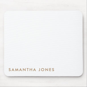 Minimalistisk modern musmatta