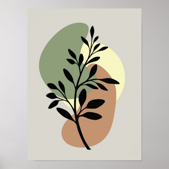 Minimalistisk modern  poster (Framsidan)