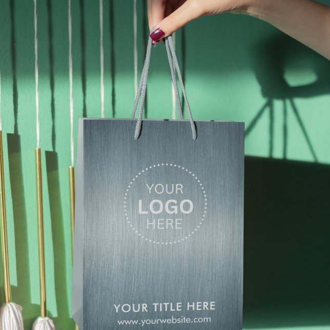 Minimalistisk modern presentförpackning för företa (Minimalist Business Modern Gift Bag)